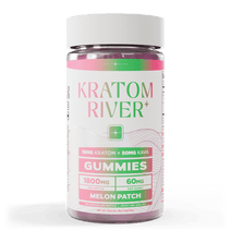 Melon Patch / 10mg Kratom + 50mg Kava / 30 Gummies - KRKM0626