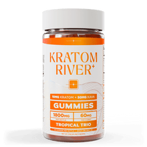 Tropical Trio / 10mg Kratom + 50mg Kava / 30 Gummies - RBKKTT0626
