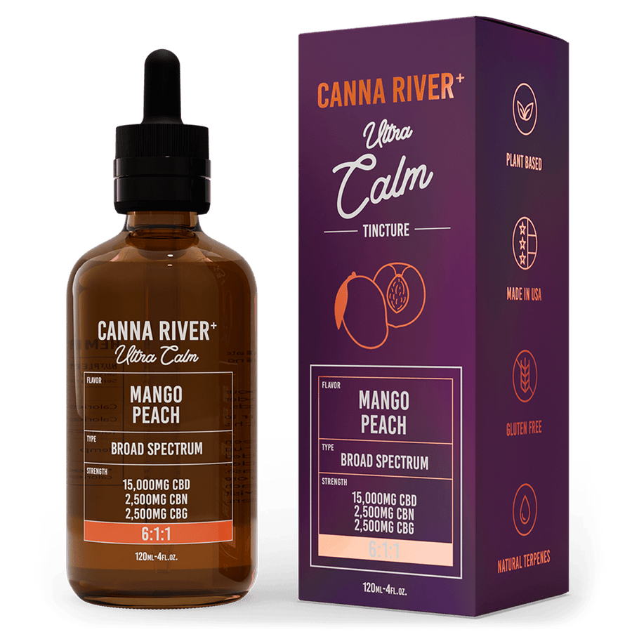 Ultra Calm CBD Oil Tincture | CBN Oil | What is CBN - River Botanicals