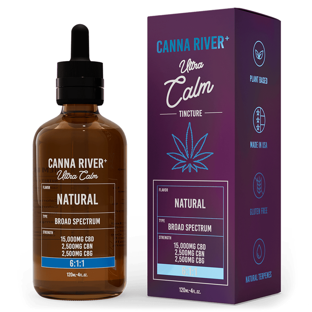 Ultra Calm CBD Oil Tincture | CBN Oil | What is CBN - River Botanicals