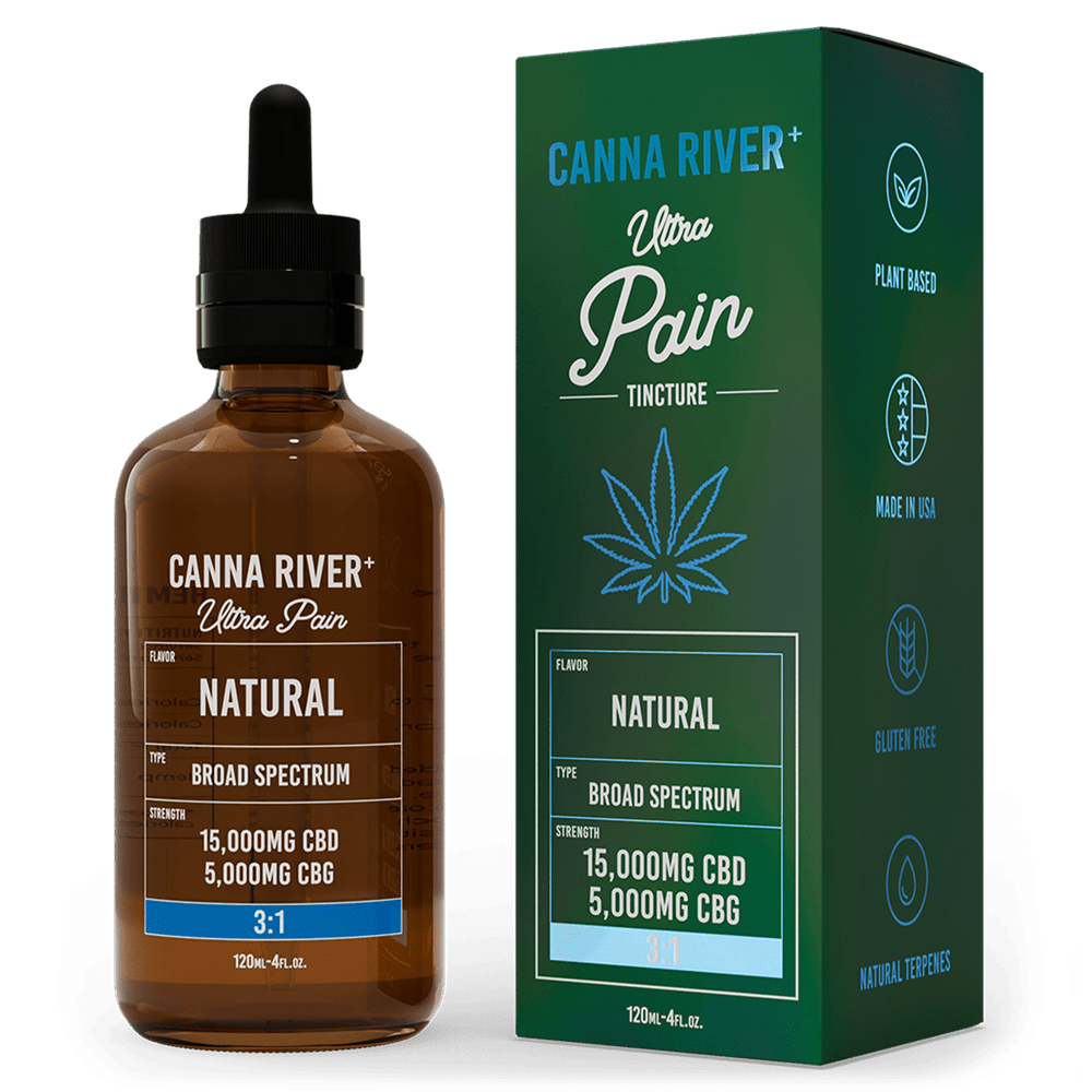 Ultra Pain CBD Oil Tincture | CBD for Pain | CBG | CBD + CBG