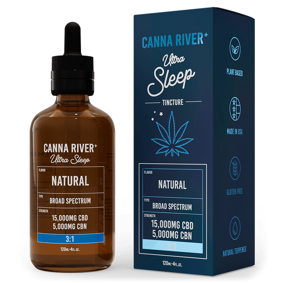 Ultra Sleep CBD Oil Tincture | CBN Cannabinoid | High Strength CBD