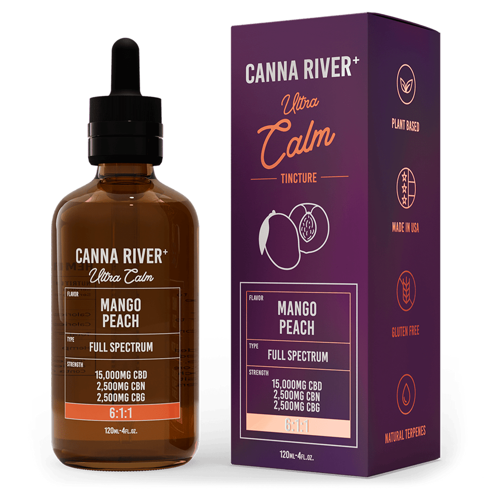 Ultra Calm CBD Oil Tincture | CBN Oil | What is CBN - River Botanicals
