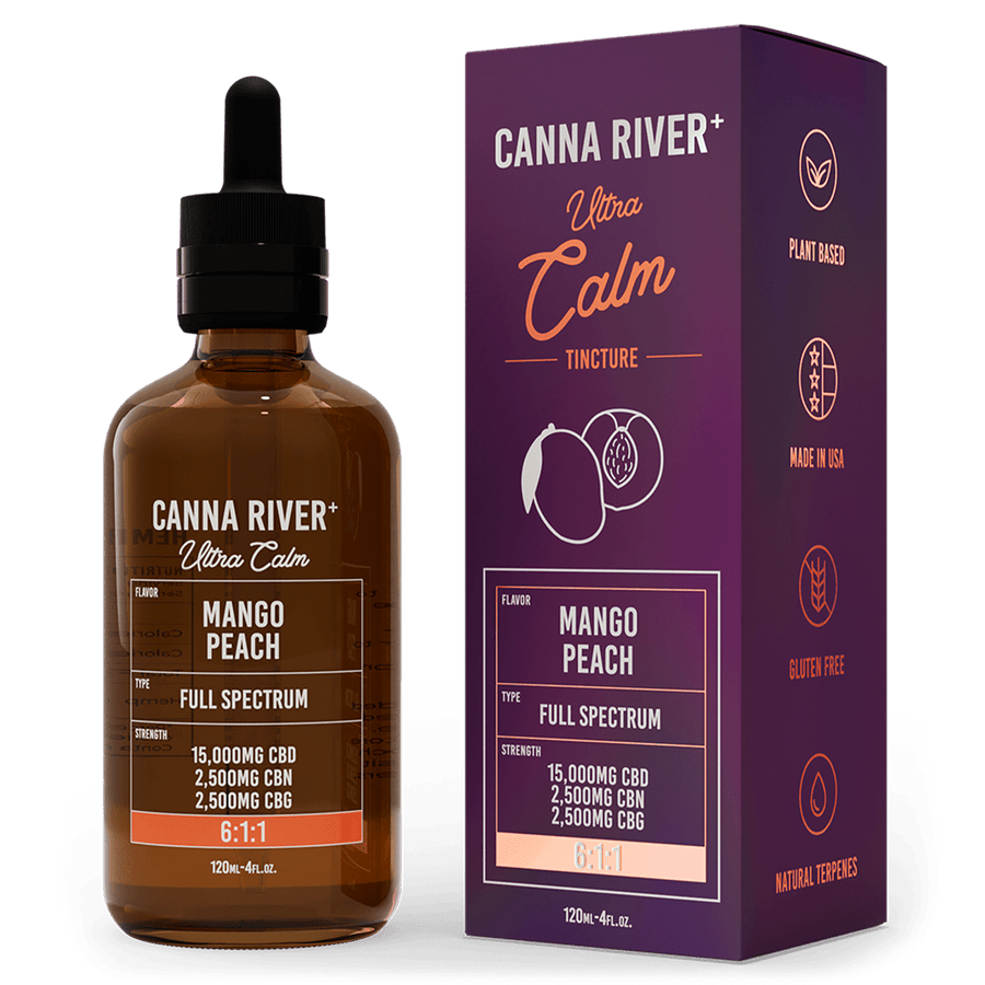 Ultra Calm CBD Oil Tincture | CBN Oil | What is CBN - River Botanicals
