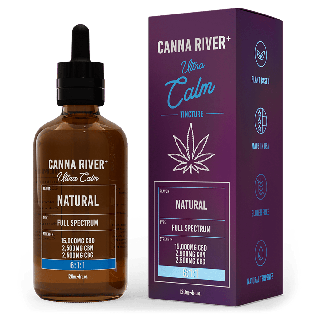 Ultra Calm CBD Oil Tincture | CBN Oil | What is CBN - River Botanicals