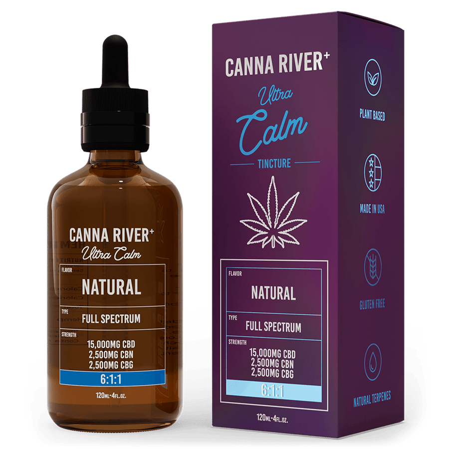 Ultra Calm CBD Oil Tincture | CBN Oil | What is CBN - River Botanicals