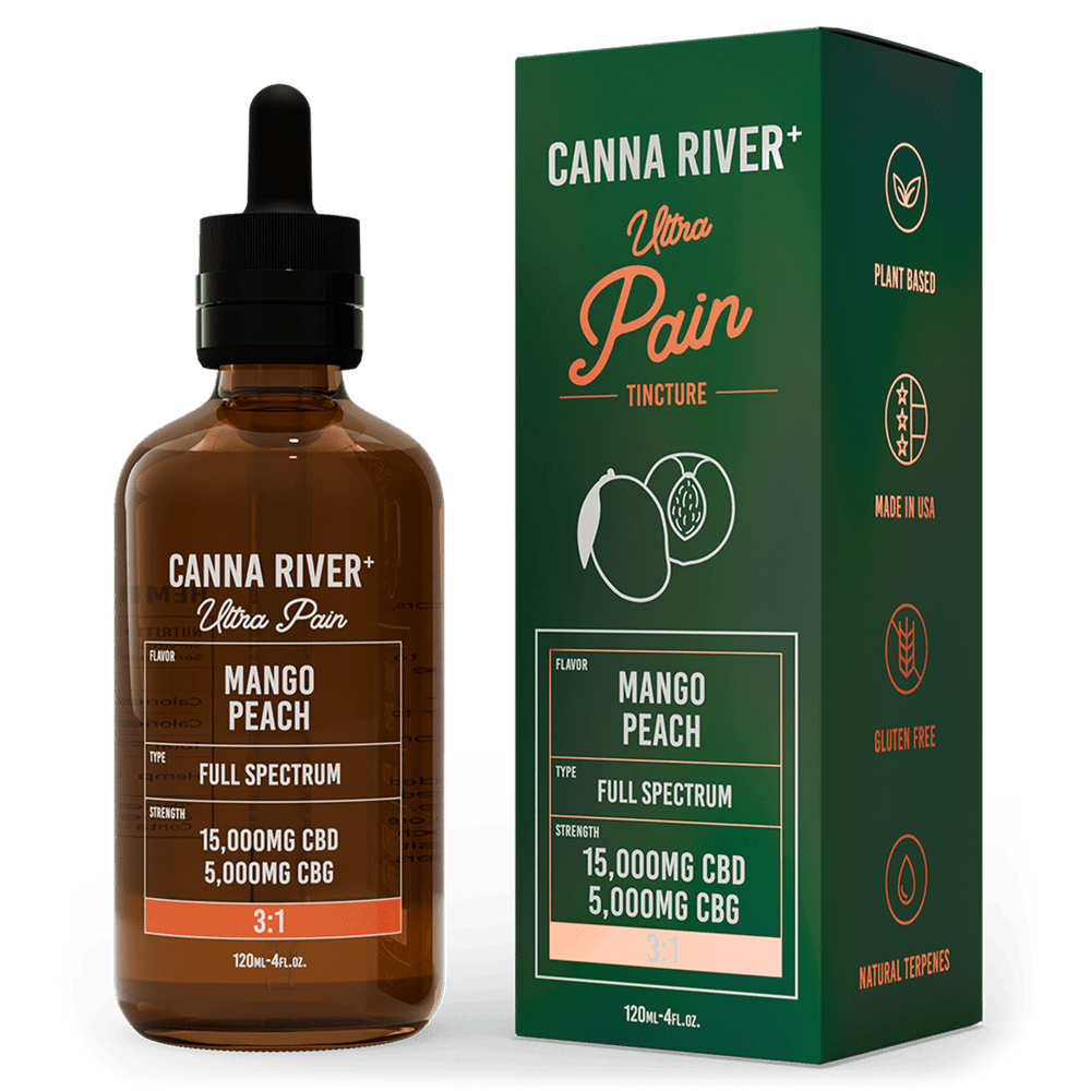 Ultra Pain CBD Oil Tincture | CBD for Pain | CBG | CBD + CBG