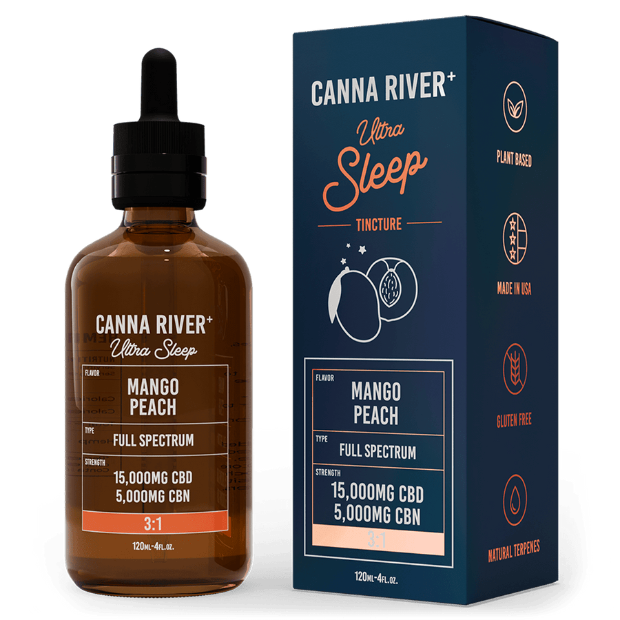 Ultra Sleep CBD Oil Tincture | CBN Cannabinoid | High Strength CBD