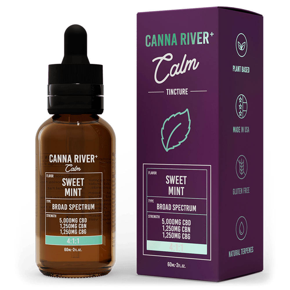 Calm CBD Tincture | CBD Hemp Oil | Cannabinoid Oil | CBC Benefits
