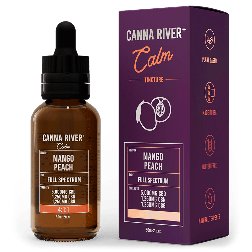 Calm CBD Tincture | CBD Hemp Oil | Cannabinoid Oil | CBC Benefits