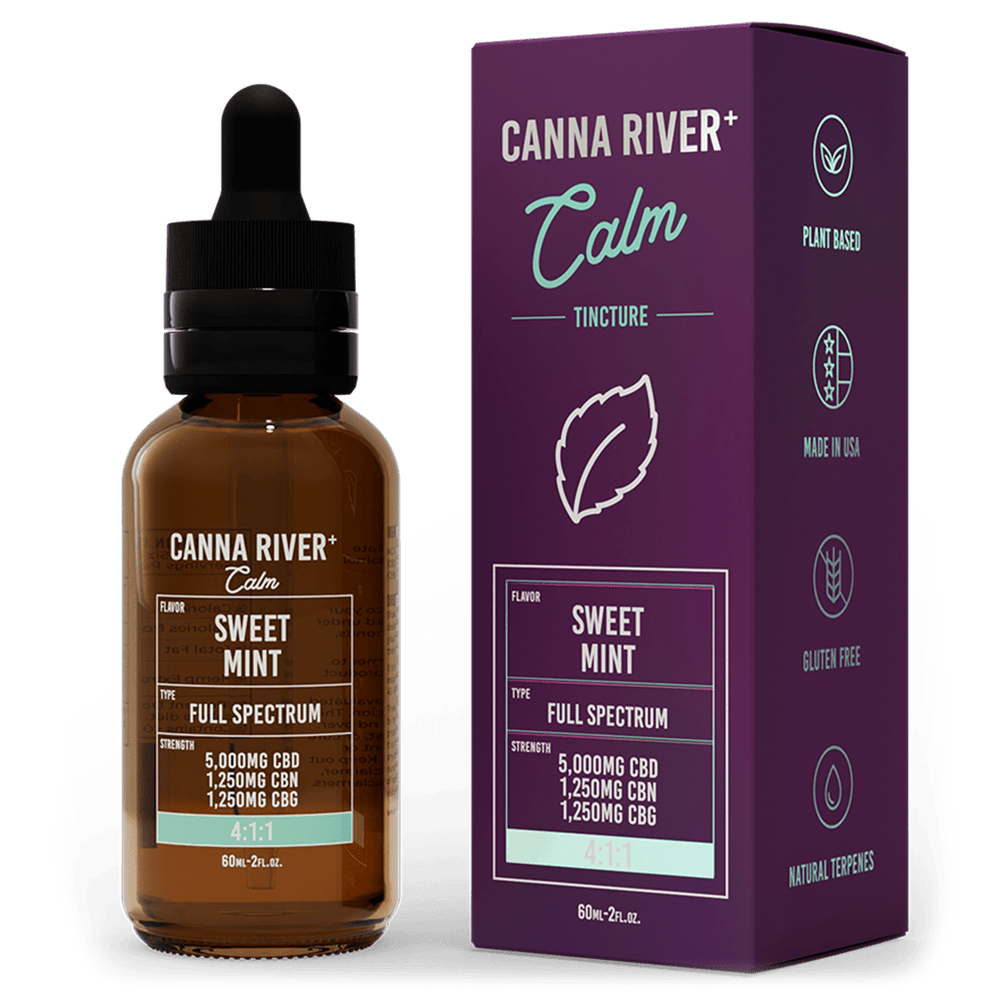 Calm CBD Tincture | CBD Hemp Oil | Cannabinoid Oil | CBC Benefits