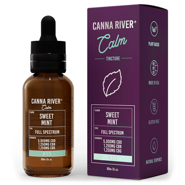 Calm CBD Tincture | CBD Hemp Oil | Cannabinoid Oil | CBC Benefits