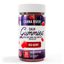 CBD Calm Gummies - Broad Spectrum (Non-THC) / Red Berry / 30 Gummies - 260204BCALMRB