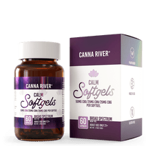 CBD Calm Softgels - Broad Spectrum (THC Free) / 50mg CBD + 25mg CBN + 25mg CBG - 114VBSC