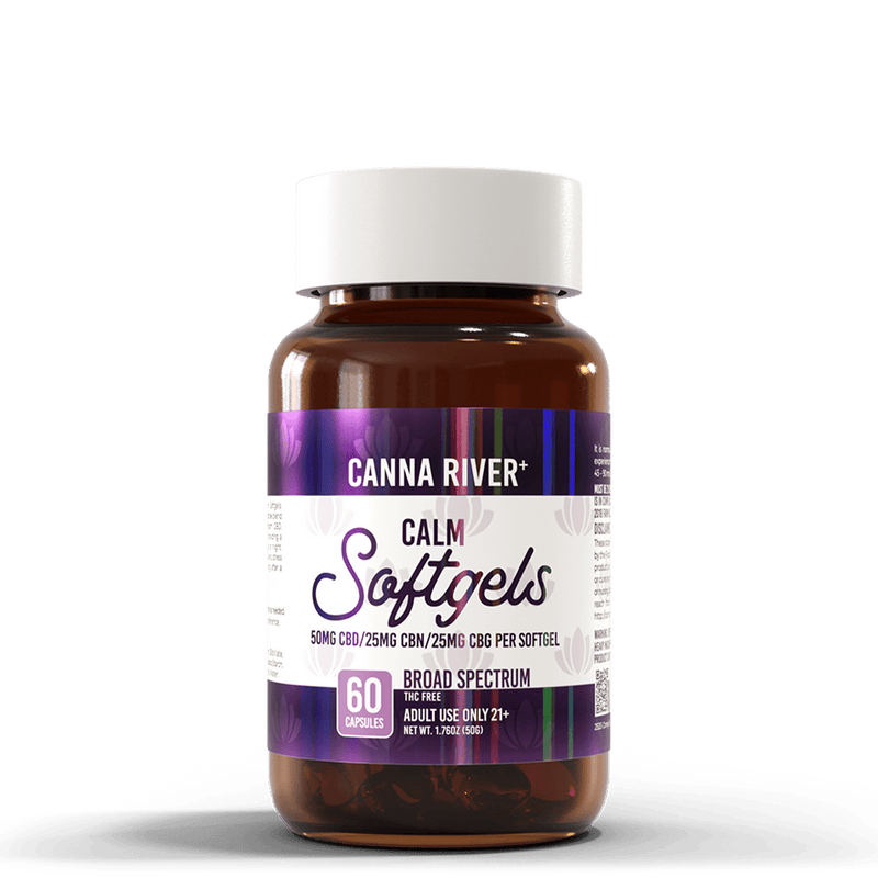 CBD Calm Softgels Softgel Canna River 