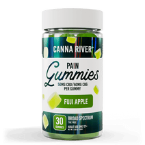 CBD Pain Gummies - Broad Spectrum (Non-THC) / Fuji Apple / 30 Gummies - 260428BPAINFA