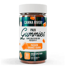 CBD Pain Gummies - Broad Spectrum (Non-THC) / Passion Orange Guava / 30 Gummies - 260420BPAINPOG