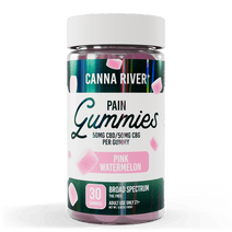 CBD Pain Gummies - Broad Spectrum (Non-THC) / Pink Watermelon / 30 Gummies - 260416BPAINPW