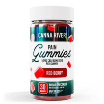 CBD Pain Gummies - Broad Spectrum (Non-THC) / Red Berry / 30 Gummies - 260416BPAINRB