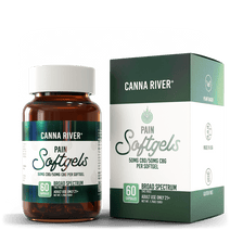 CBD Pain Softgels - Broad Spectrum (THC Free) / 50mg CBD + 50mg CBG - 118VBSP