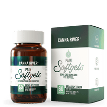 CBD Pain Softgels - Broad Spectrum (Non-THC) / 50mg CBD + 50mg CBG - 118VBSP