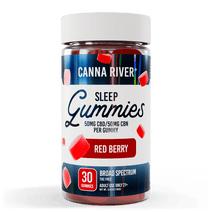 CBD Sleep Gummies - Broad Spectrum (Non-THC) / Red Berry / 30 Gummies - 260420BSLEEPRB