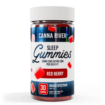 CBD Sleep Gummies - Broad Spectrum (Non-THC) / Red Berry / 30 Gummies - 260618BSLEEPRB