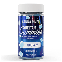 D9 Gummy - Full Spectrum (Contains THC) / Blue Razz / 30 Gummies - 260429FSD9BR